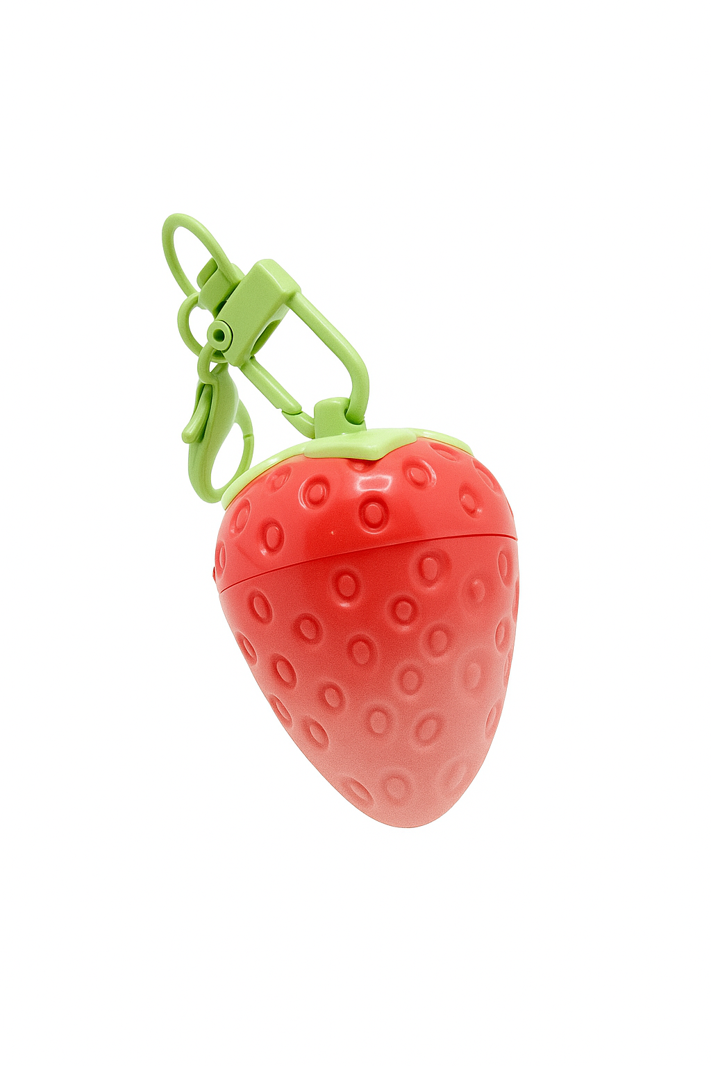STRAWBERRY PH- ADJUSTING LIP BALM KEYCHAIN🍓
