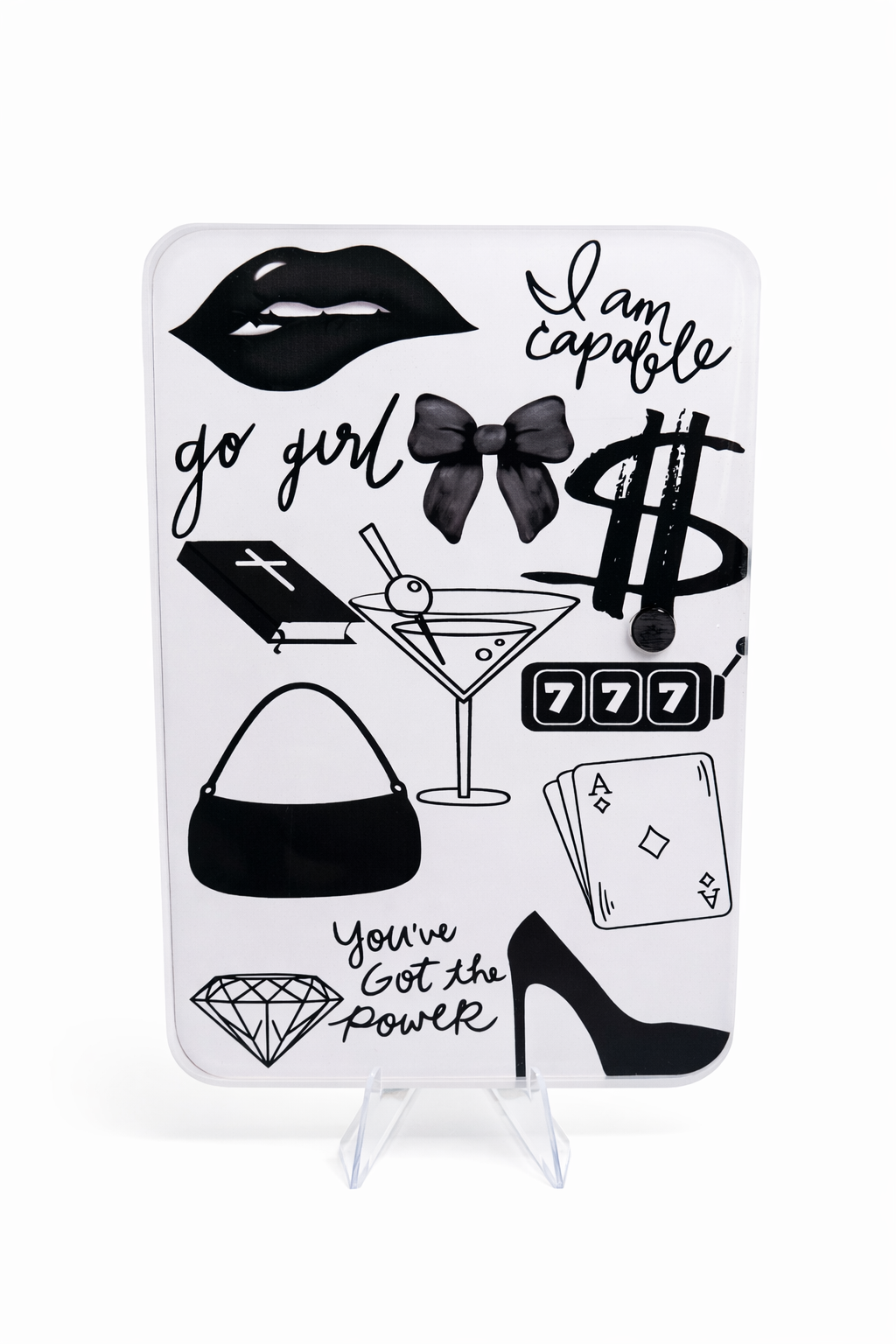 BADDIE LASH TILE 🖤💵🎀