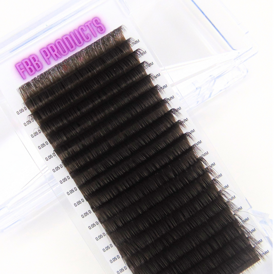 PESTAÑAS MARRÓN OSCURO 🤎 0.05 D CURL