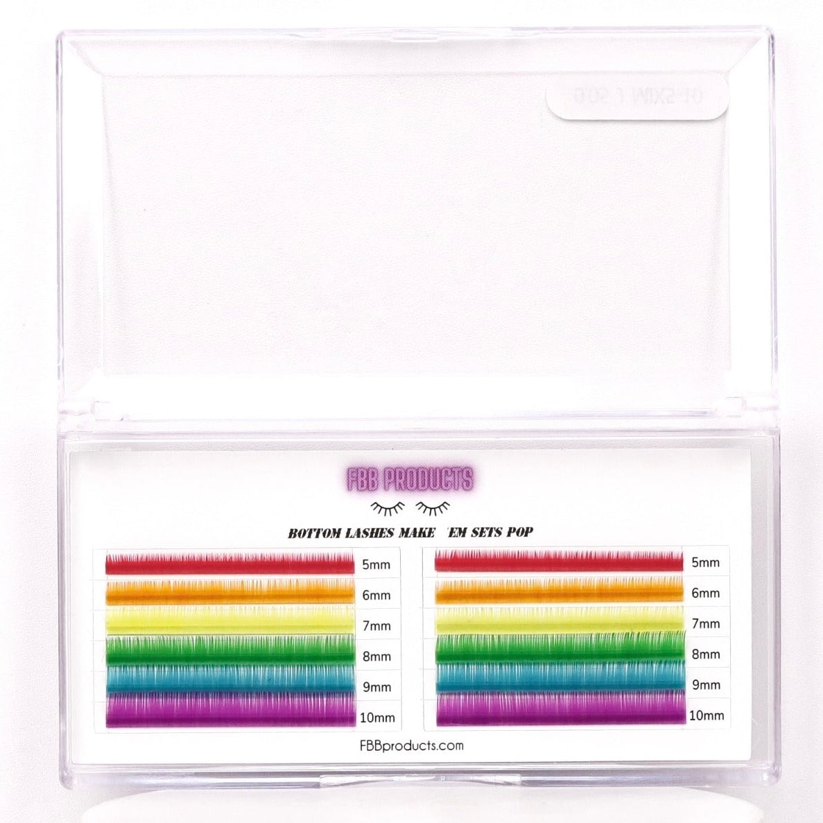 Bottom Lashes Menu COLORFUL BOTTOM LASHES – FBB PRODUCTS
