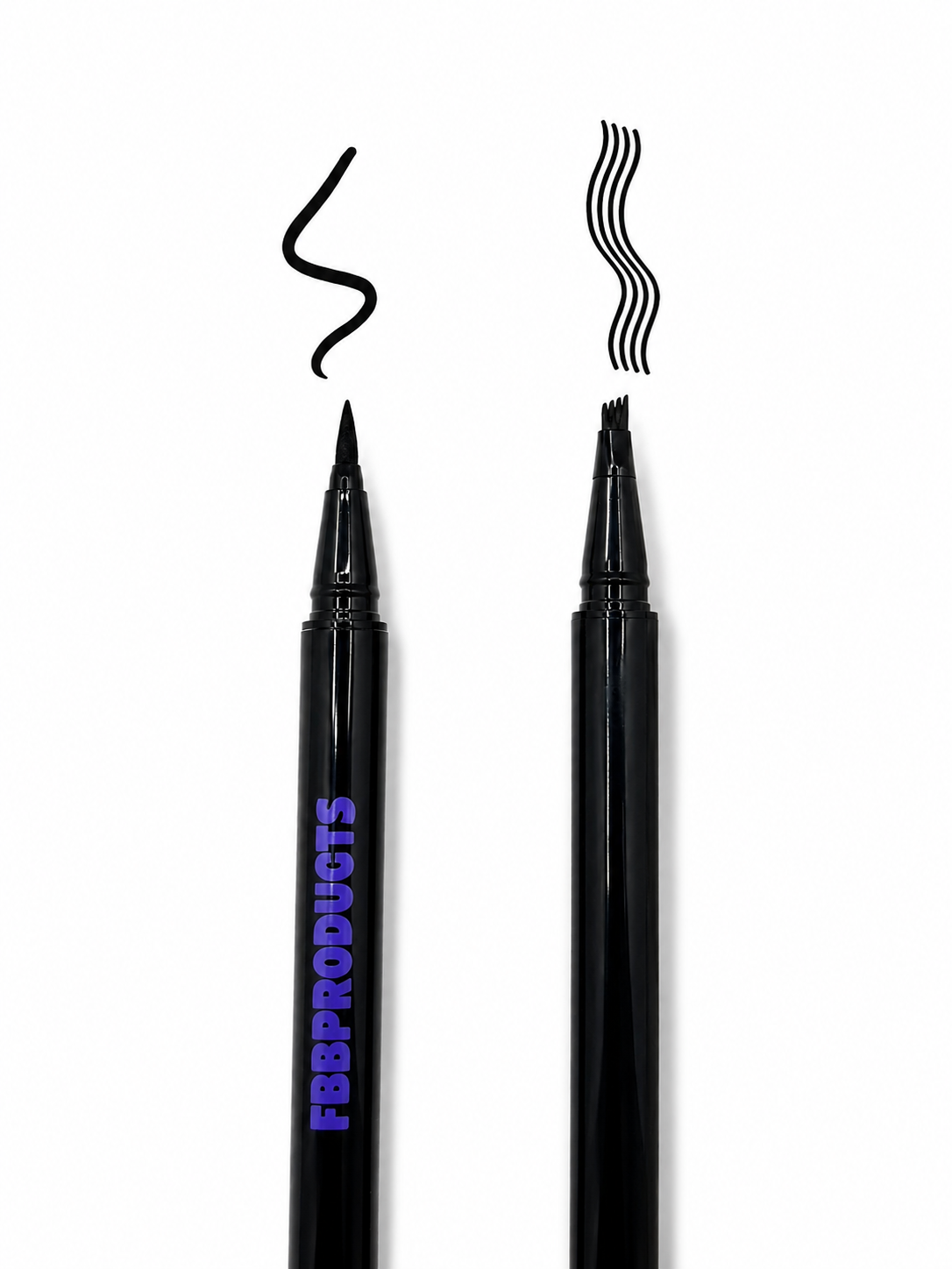 2-in-1: LIQUID EYELINER & EYEBROW PEN