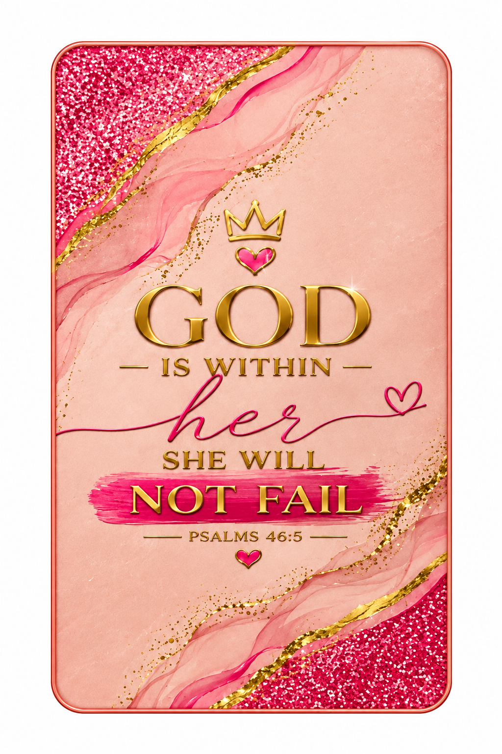 She will not fall Lash tile 🪷