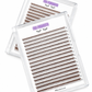 ANIME SET LASHES | BLACK & BROWN