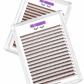 ANIME SET LASHES | BLACK & BROWN