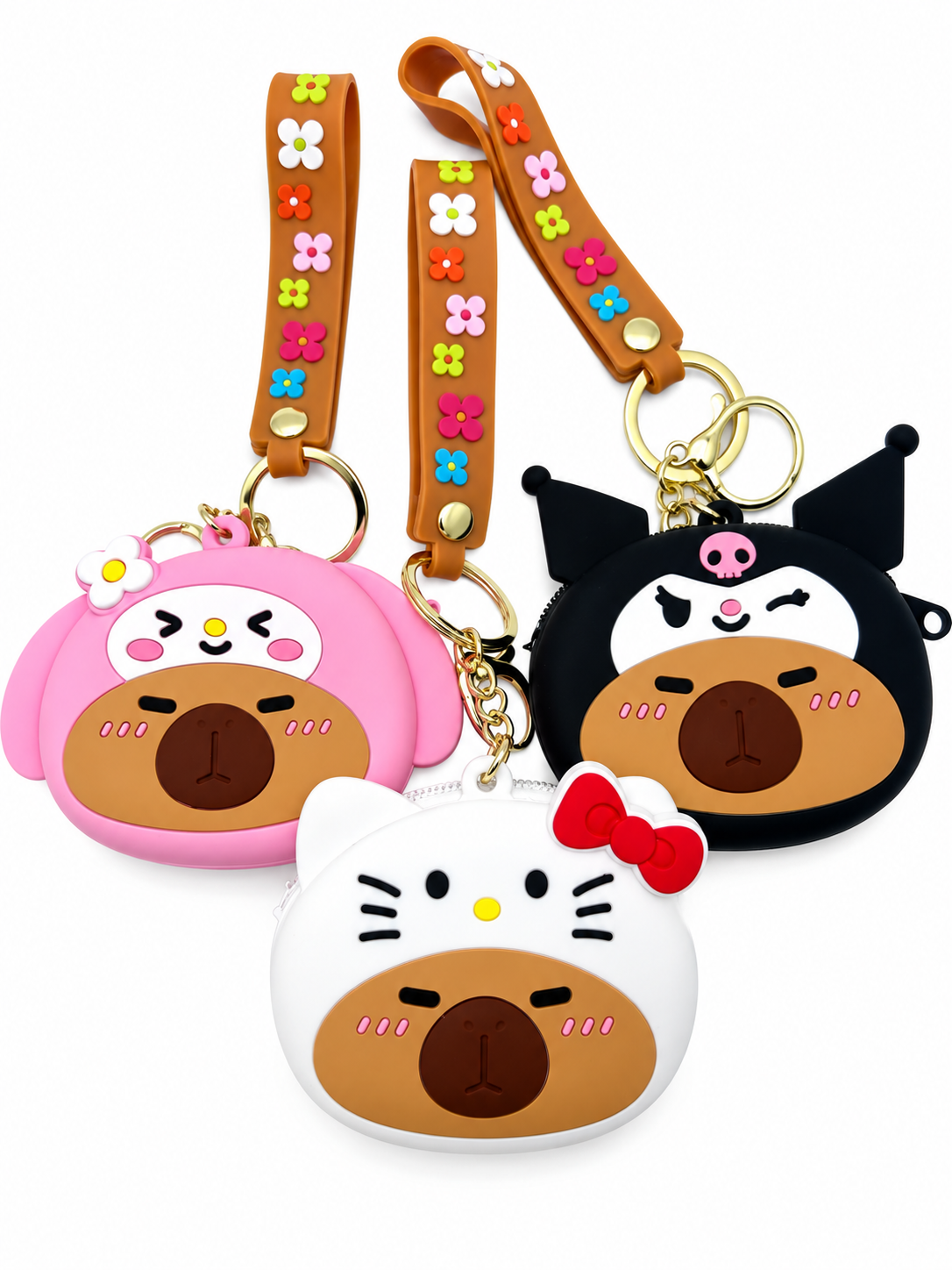 HELLO KITTY CAPYBARA COIN PURSE