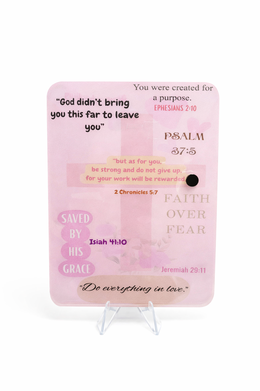 FAITHFULLY PINK LASH TILE