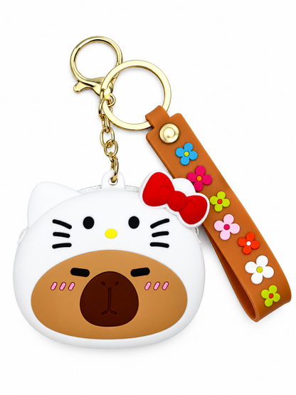 HELLO KITTY CAPYBARA COIN PURSE