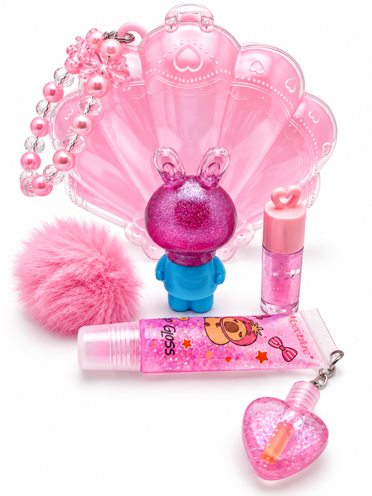 Shell 🐚 Case with Lip Glosses