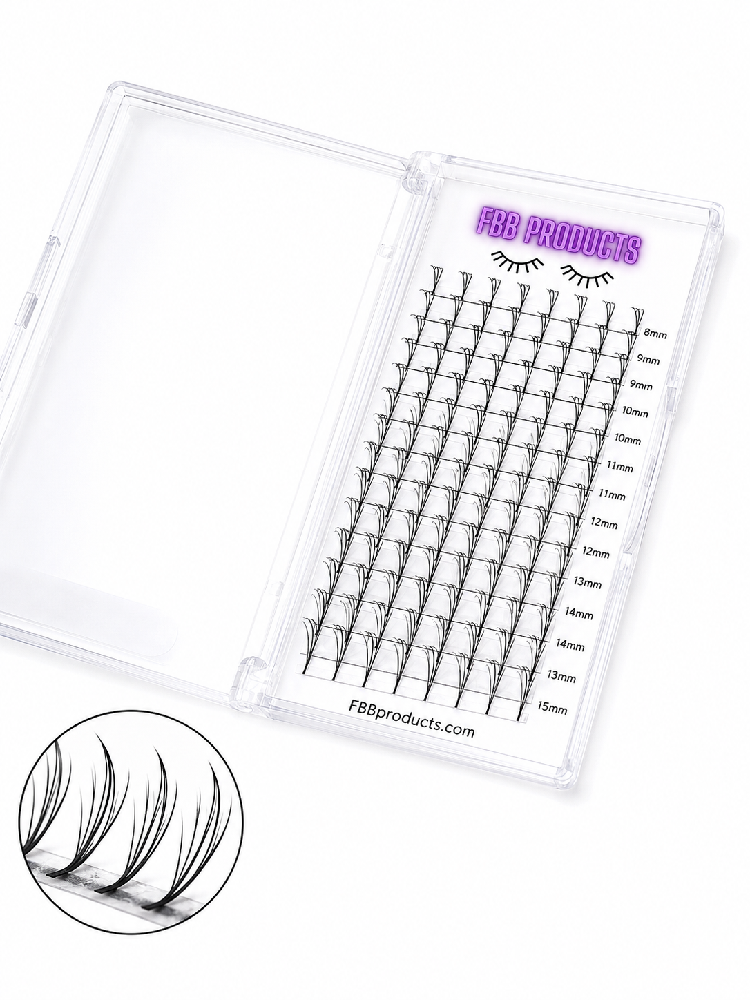 ANIME SET LASHES | BLACK & BROWN