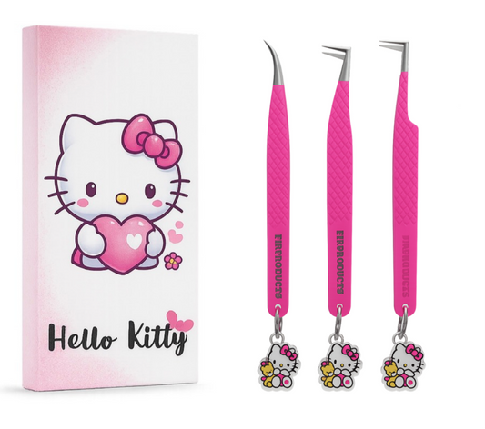 HELLO KITTY CHARM FIBER TIP TWEEZERS 💖