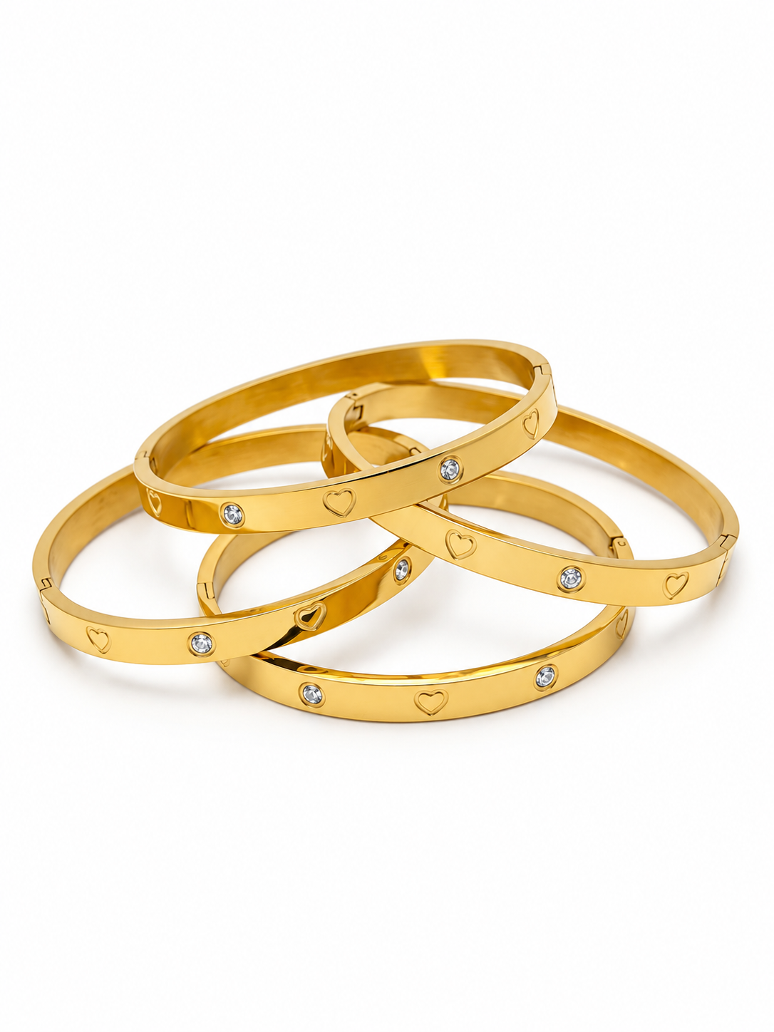 GOLDEN LOVE BANGLES⭐️💞