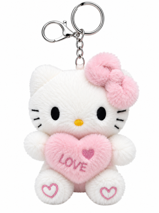 Hello Kitty Plush Keychain 💗