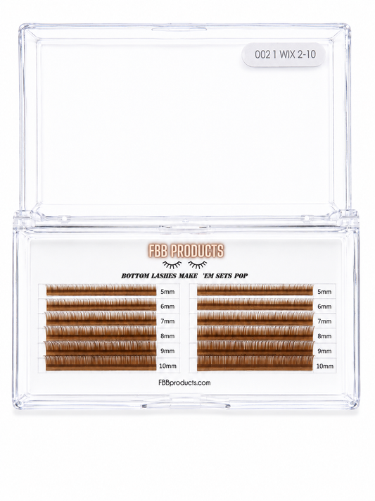 BROWN BOTTOM LASHES