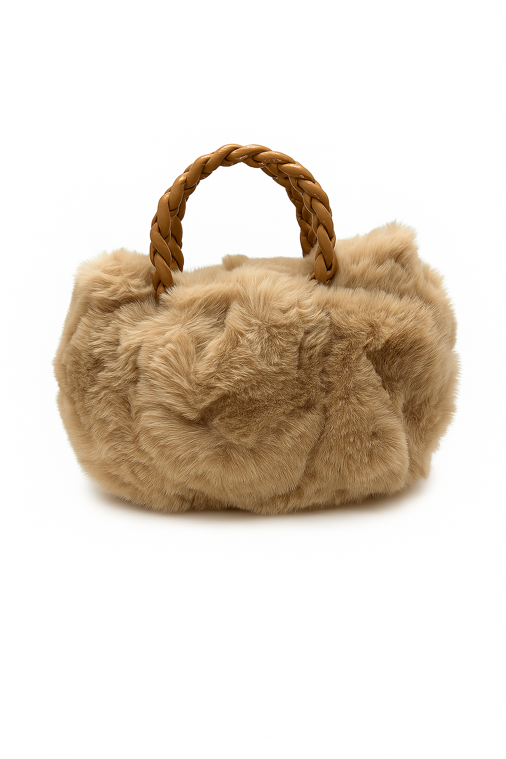 MINI FLUFFY HANDBAG🤎