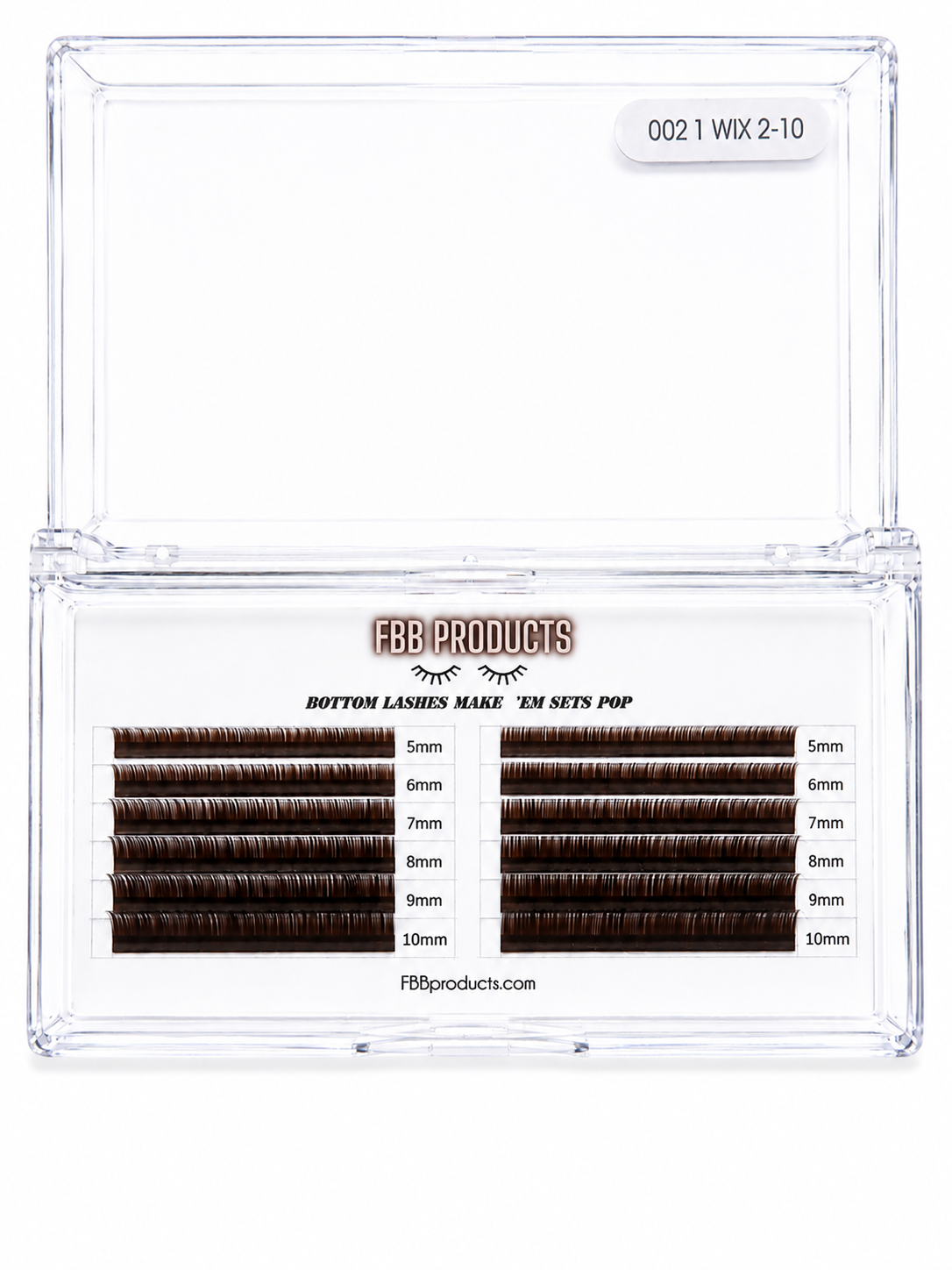 BROWN BOTTOM LASHES