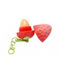 STRAWBERRY PH- ADJUSTING LIP BALM KEYCHAIN🍓