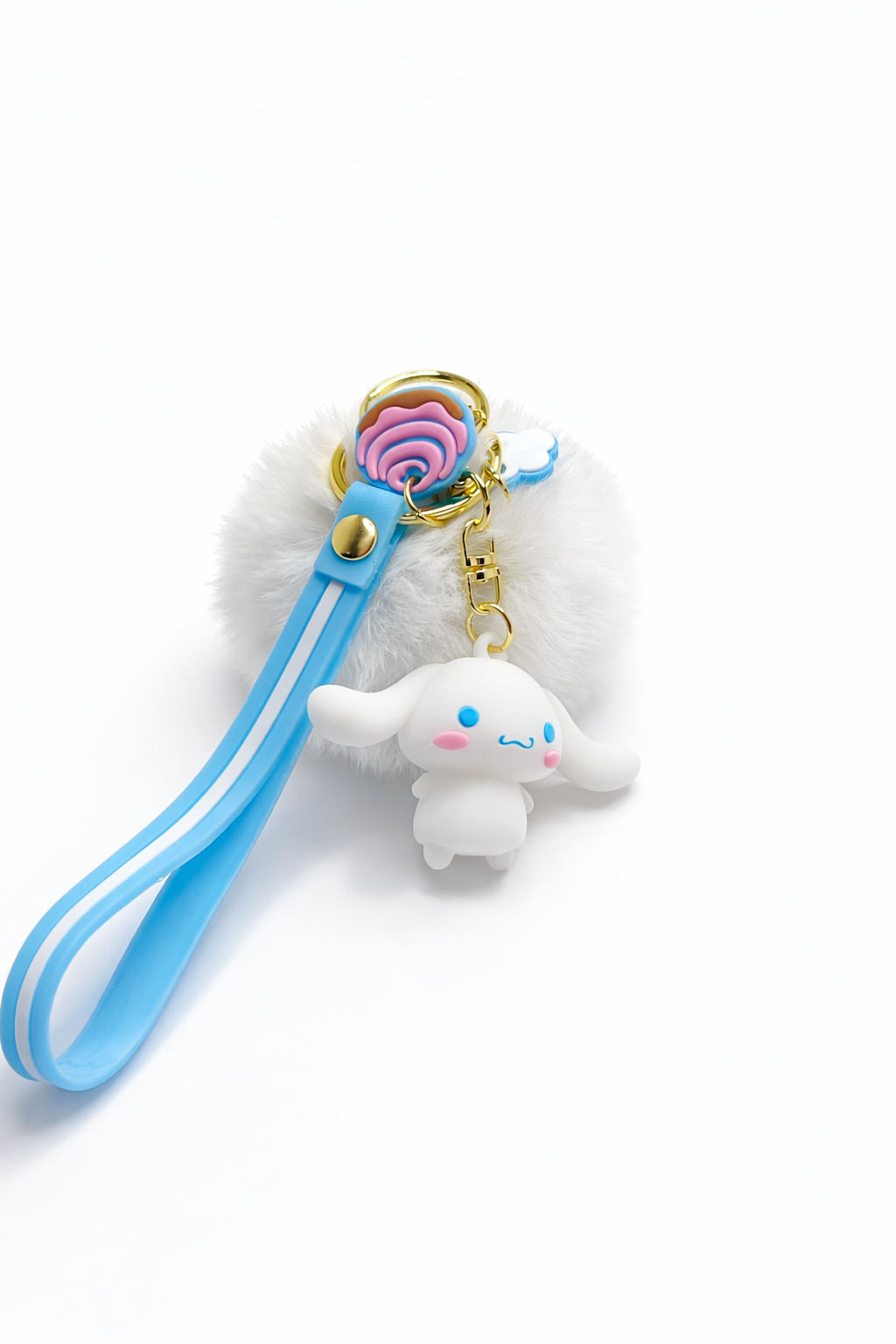 Key chain Pompons