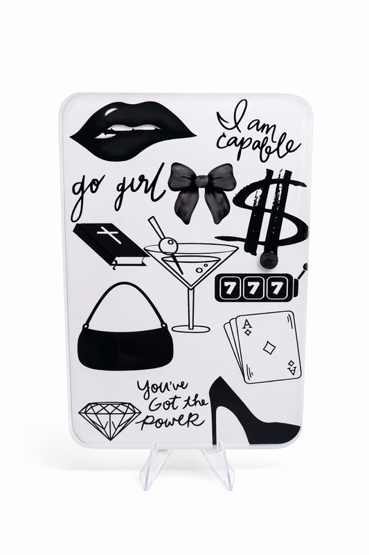 BADDIE LASH TILE 🖤💵🎀