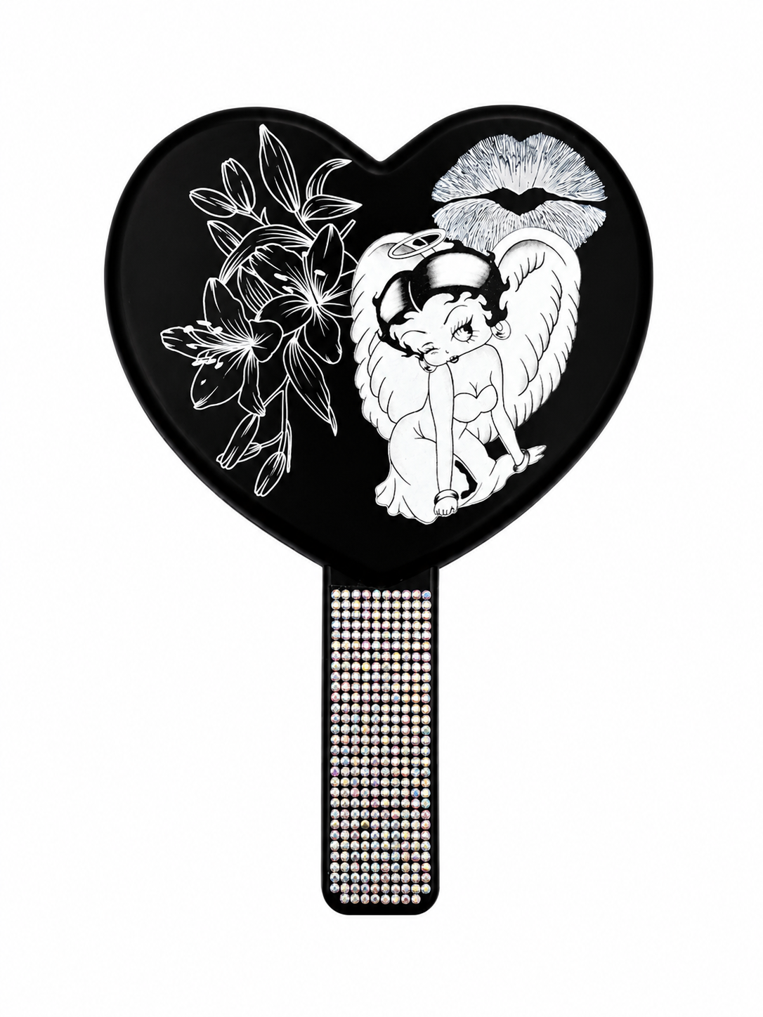 GLAM GRAPHIC HEART MIRRORS