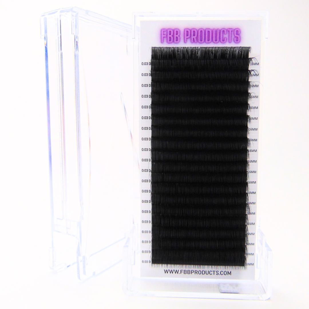 LUXURY VELVET MATTE LASHES - MIXED LENGTHS - 20 ROWS – FBB PRODUCTS
